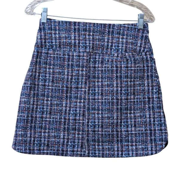 NWT Walter Hagen Sculpting Pull On Multicolor Tweed Golf Skort Women's Small - Picture 2 of 6